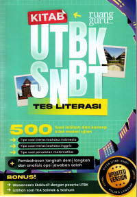 Kitab UTBK SNBT Tes Literasi